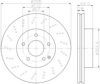 HELLA 8DD 355 114-391 Brake Disc